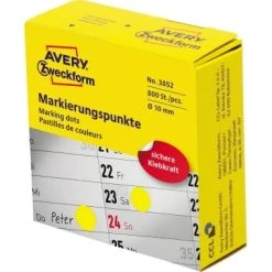 Avery Zweckform Markierungspunkt 3006 18mm Grün 96 St./Pack -Tesa Geschäft 4dd89149 6d29 4b82 8079 02879252b159 2