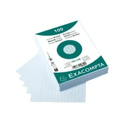 Exacompta 10354E 19x Packung Mit 50 Karteikarten A6 Mit Ring, Eingeschweißt, DOT/punktkariert, Perforiert - Gelb -Tesa Geschäft 4eeb1c15 2f97 4636 9fdf cf6866983044 6