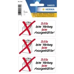 HERMA Hinweisetikett 15036 12,5x40mm Eilt Sehr Rt 320 St./Pack -Tesa Geschäft 50a3f6e6 504d 45b8 b642 eace1018de9e