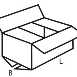1-pack 25x Faltkarton 200x150x90mm 1wellig Braun -Tesa Geschäft 5155d595 30d1 4bc4 b2a6 ed723ab70b4b