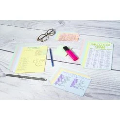 Exacompta 10258E 10x Karteikarten Kariert DIN A5 100 St Eingeschweißt - Gelb -Tesa Geschäft 51b3f6fd 693a 453e 9027 293631339c2b