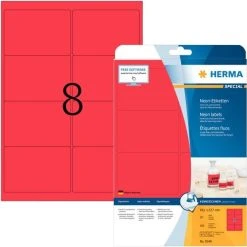 Herma Neonetiketten 99,1 X 67,7 Mm, 160 Etiketten, Trennbar, Aus Acetatseide, Leuchtgrün -Tesa Geschäft 520b038b b525 4de9 8004 3c34bd2093c1 1