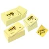 Null Post-it Haftnotizen, 76 X 76 Mm, Gelb, 5 + 1 GRATIS