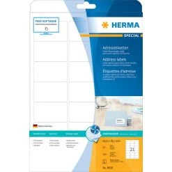 HERMA Inkjet-Etiketten SPECIAL, 30,5 X 16,9 Mm, Weiß -Tesa Geschäft 59da51ed 5d0b 47cb af8d b0d5b7ba6c82