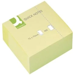 Null Haftnotiz-Würfel Mit 400 Blatt - Gelb