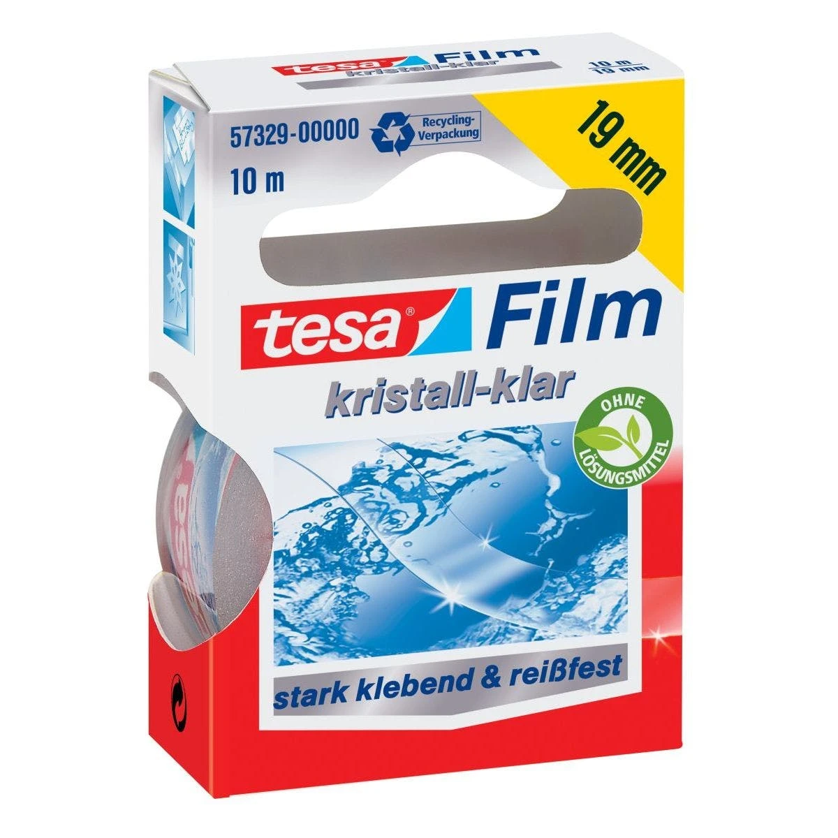 Null Tesa Klebefilm Tesafilm Kristall- Klar 57330-00000 19mmx33m 2 Null Tesa Klebefilm Tesafilm Kristall- Klar 57330-00000 19mmx33m – Bild 2