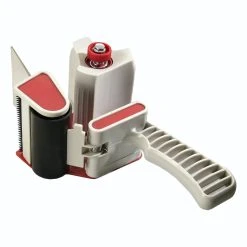 1-pack Handabroller T512 Mit Stufenlos Regulierbarer Abrollbremse Für 75mm Bänder