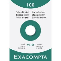 Exacompta 13806B 10x Karteikarten Liniert DIN A4 100 St - Mit Faltschachtel - Weiß -Tesa Geschäft 5fa79e41 ff40 487e b576 23a510ba6efc 5