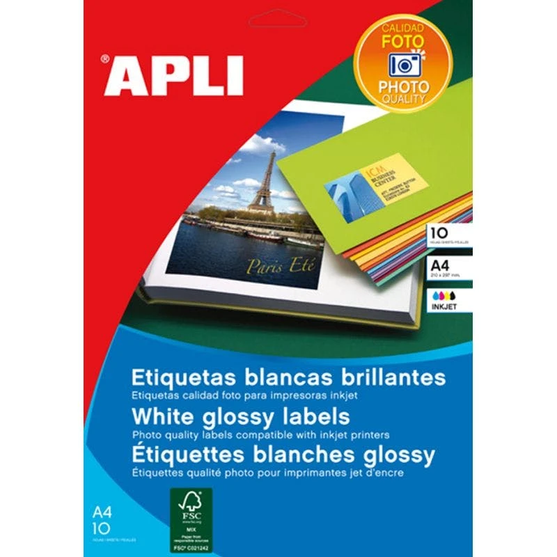 Null Agipa Recycling Vielzweck-Etiketten, 210 X 297 Mm, Weiß 3 Null Agipa Recycling Vielzweck-Etiketten, 210 X 297 Mm, Weiß – Bild 3