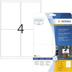 HERMA Outdoor Etikett Special 9531 45,7x21,2mm Weiß 480 St./Pack. -Tesa Geschäft 654bcded 3ac8 4a8f a147 8e039da63248 1