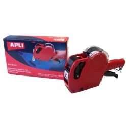 Null Agipa Preisauszeichner 101418, Rot, 1-zeilig