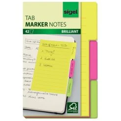 Sigel Haftmarker Tab Marker Notes, Aus Papier, 42 Blatt -Tesa Geschäft 66ce1084 bddf 4aac aa9a 233bd5ca5799