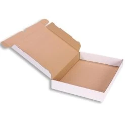 Null 250 Stück Maxibriefkarton 350 X 250 X 50 Mm Weiss