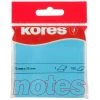 Null Kores Haftnotizen 'NEON', 75 X 75 Mm, Blanko, Neon-blau
