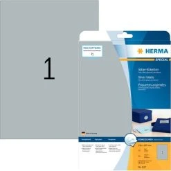 Herma Silberfarbene Folien-Etiketten 99,1 X 67,7 Mm, 200 Etiketten, Glänzend, Wetterfest -Tesa Geschäft 6af74bf8 b5e2 4d1d a9b5 0a0e5103462c 7