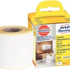 AVERY Zweckform Rollenetikettenen, 101 X 54 Mm, Weiß, Permanent, Für Thermodrucker (geeignet Für Dymo/Seiko)