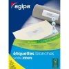 Null Agipa Adress-Etiketten, 105 X 148,5 Mm, Weiß