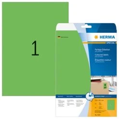 Herma Farbige Etiketten 210 X 297 Mm, 20 Etiketten, Rot, Ablösba -Tesa Geschäft 71e000b0 eaae 443d 9250 4b733bcf8a00 4