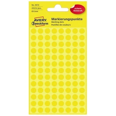 Avery Zweckform Markierungspunkt 3851 10mm Grün 800 St./Pack. 7 Avery Zweckform Markierungspunkt 3851 10mm Grün 800 St./Pack. – Bild 7