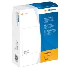 HERMA Adress-Etiketten, 88 X 35 Mm, Leporello Gefalzt, Weiß -Tesa Geschäft 7a04025b eb21 4f31 9316 53f7fc64b4ea 3