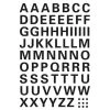 Herma Buchstaben 10 Mm, 74 Etiketten, Aufdruck: A-Z, Folie, Schwarz