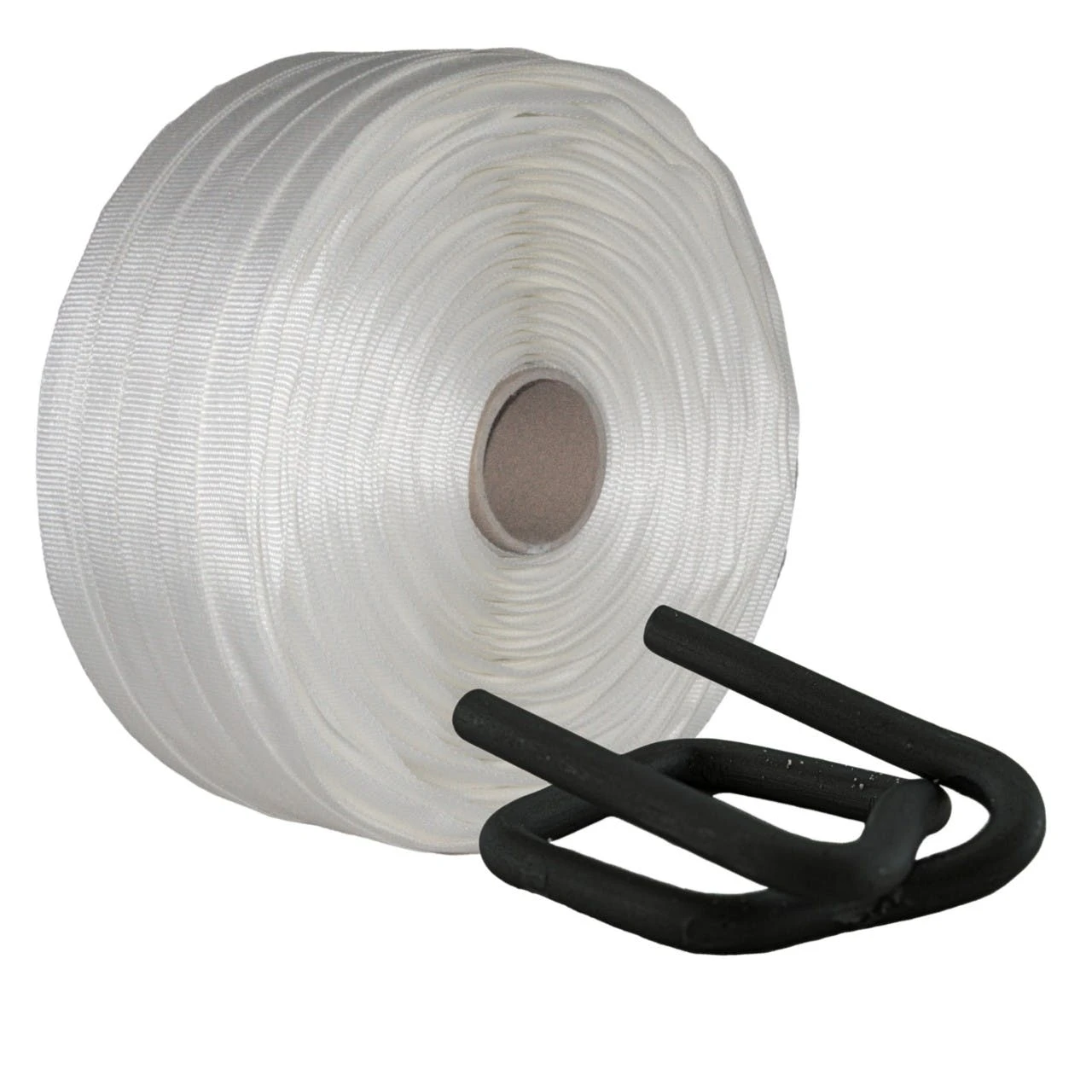 Kk-verpackungen 16 Mm Textil Polyester Umreifung Set Umreifungsband Phosphatiert Metallklemmen 5 Kk-verpackungen 16 Mm Textil Polyester Umreifung Set Umreifungsband Phosphatiert Metallklemmen – Bild 5