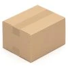 Kk-verpackungen 150 X Faltkartons 250x200x150 - Karton Braun 1 Wellig - - Versandkartons