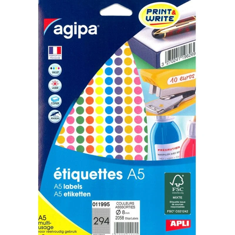 Null Agipa Markierungspunkte, Durchmesser: 24 Mm, Rund, Blau 6 Null Agipa Markierungspunkte, Durchmesser: 24 Mm, Rund, Blau – Bild 6