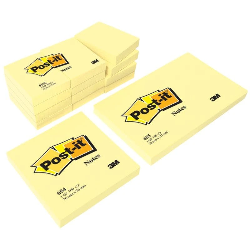 Null Post-it Haftnotizen, 76 X 76 Mm, Gelb, 5 + 1 GRATIS 3 Null Post-it Haftnotizen, 76 X 76 Mm, Gelb, 5 + 1 GRATIS – Bild 3