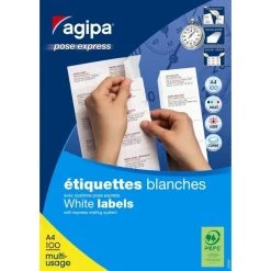 Null Agipa Universal-Etiketten, 105 X 148,5 Mm, Mit Abzieh-Hilfe 9 Null Agipa Universal-Etiketten, 105 X 148,5 Mm, Mit Abzieh-Hilfe -Tesa Geschäft 82d7bd06 6504 4565 a07a 194feea1f52a 5