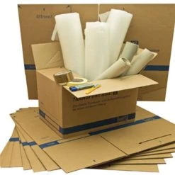 1-pack Umzugsset Für 1-2 Zimmer - 24 Umzugskartons Und Viel Nützliches Zubehör