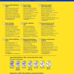 Avery Zweckform L6012-20 Typenschild-Etiketten, 96 X 50,8 Mm, 20 Bogen/200 Etiketten, Silber -Tesa Geschäft 843c356c 2855 4189 849d f2a59977f88c scaled