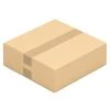 Kk-verpackungen 250 Faltkartons 300 X 300 X 100 Mm Kartons 30 X 30 X 10 Cm Versandkartons Wellpappe