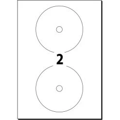 Null Sigel CD/DVD-Etiketten, Weiß, Spezialbeschichtet, Matt 12 Null Sigel CD/DVD-Etiketten, Weiß, Spezialbeschichtet, Matt -Tesa Geschäft 851c7f36 4c97 4d08 aed1 b4effa55808c