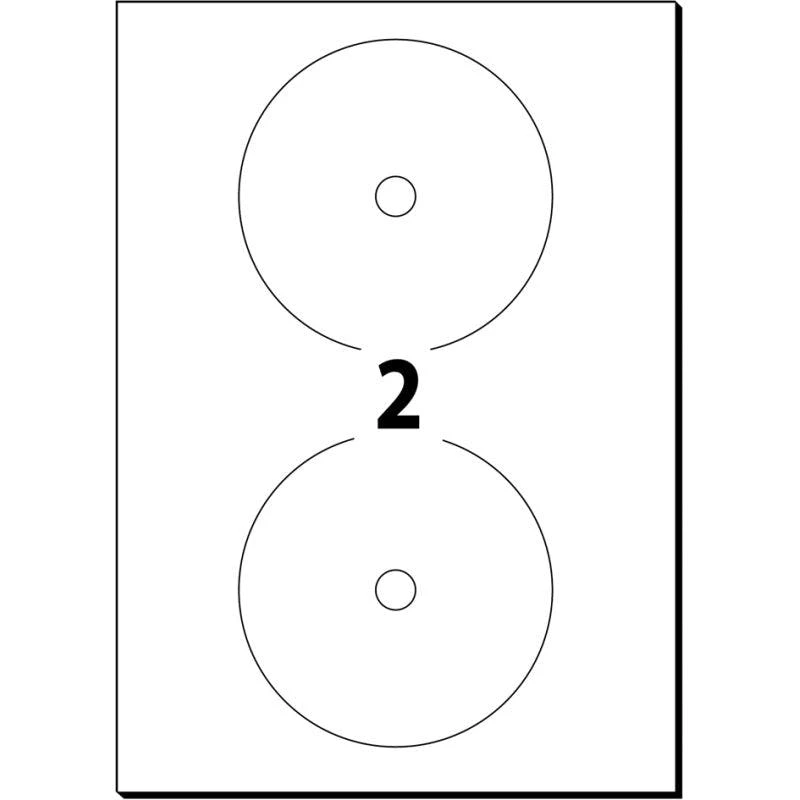 Null Sigel CD/DVD-Etiketten, Weiß, Spezialbeschichtet, Matt 6 Null Sigel CD/DVD-Etiketten, Weiß, Spezialbeschichtet, Matt – Bild 6