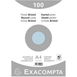 Exacompta Karteikarten Kariert DIN A5 100 St Eingeschweißt -Tesa Geschäft 85d173d6 b57c 4ff4 ae65 054918400e4e