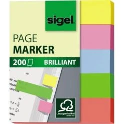Sigel Haftmarker Brillant HN630 20x50mm Farbig Sortiert 4 St./Pack. -Tesa Geschäft 870343a9 52da 4fcb bcea ac328853e355 2