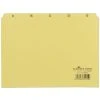 Null DURABLE Karteiregister A - Z, PP, A5 Quer, Gelb, 25-teilig
