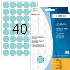 Herma Markierungspunkte Ø 19 Mm, Rot, 1.280 Etiketten, Permanent Haftend, Für Handbeschriftung, Trägermaterial Perforiert -Tesa Geschäft 88c878a2 8fed 4493 b2cf c8a7100176c9 2
