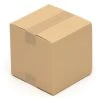 Kk-verpackungen 1050 X Faltkartons - 200x200x200 Mm - Karton Aus Wellpappe Braun 1 Wellig