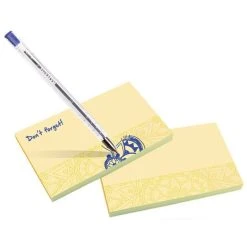 Null Kores Haftnotizen 'Mandala Notes', 125 X 75 Mm, Gelb