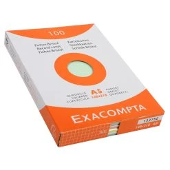 Exacompta Karteikarten A5 Kariert Sort 100St -Tesa Geschäft 8a9e6534 8667 4d51 bc3e b6381e8732fa