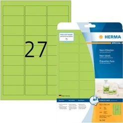 Herma Neonetiketten 63,5 X 29,6 Mm, 540 Etiketten, Aus Acetatseide, Leuchtorange -Tesa Geschäft 8ae02903 c6b5 4aeb 9a47 c847abbaf79f 4