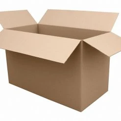 1-pack 30x Faltkarton 800x400x(300)-500mm VARIABLE HÖHE 1wellig DICKWELLE