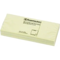 Soennecken Haftnotiz 5829 Recycling 75x75mm 100Blatt Gelb 6 St./Pack. -Tesa Geschäft 91ec5787 00d3 4dbb 8d6f 0fceccfecea8 4
