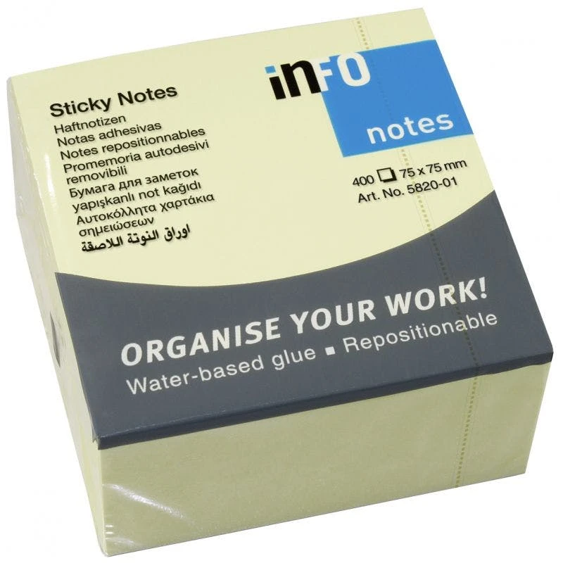 Null Herlitz Haftnotiz-Würfel, 75 X 75 Mm, Neonfarben 5 Null Herlitz Haftnotiz-Würfel, 75 X 75 Mm, Neonfarben – Bild 5