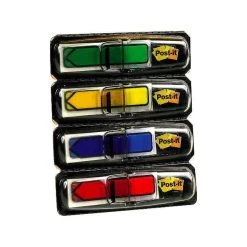 Null Index Pfeile Typ 684 - 11,9 X 43,2 Mm, Grundfarben: Blau, Gelb, Grün, Rot