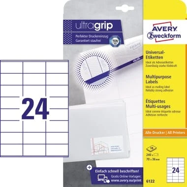 Avery Zweckform Typenschildetikett L6013-20 210x297mm 20 St./Pack. 7 Avery Zweckform Typenschildetikett L6013-20 210x297mm 20 St./Pack. – Bild 7