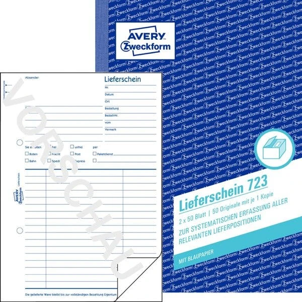 AVERY Zweckform Formularbuch 'Tagesrapport', 2 X 50 Blatt 3 AVERY Zweckform Formularbuch 'Tagesrapport', 2 X 50 Blatt – Bild 3