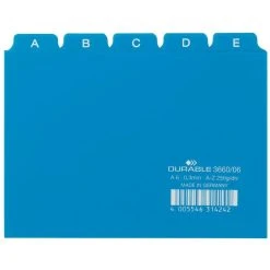 Null DURABLE Karteiregister A - Z, PP, A7 Quer, Blau, 25-teilig -Tesa Geschäft a2b1e8ff a2c2 4d6e b2e3 6f08d625c052 1